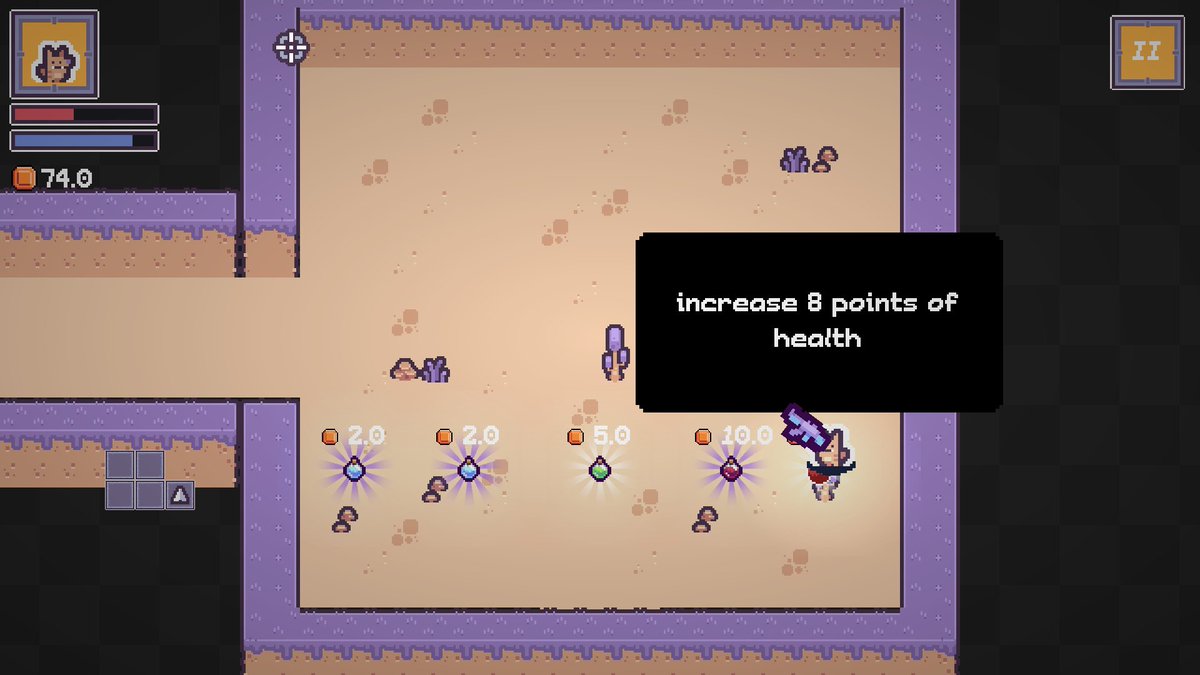 Yazan_Ili_Pika's tweet photo. some item potions for my indie game to make the game chaotic
#gamedev #devlog #indiegame #indiedev #gamedevelopment #gamedesign #topdown #shooter #shootergame https://t.co/zFnN6keDz9