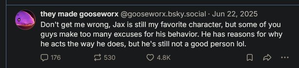 strangcharquark's tweet photo. @ContraPoints fr Gooseworx agrees. She's also overshares online like you, too ^^; https://t.co/75otG4Od9m