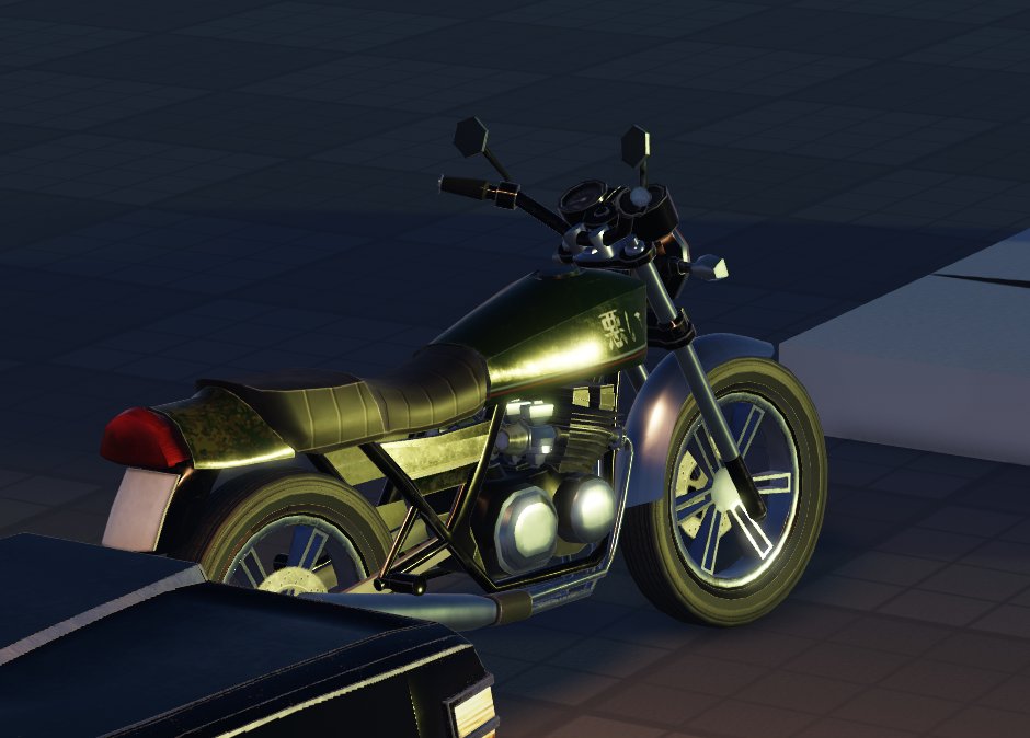 MarcusRoyceqis's tweet photo. Textured Kawasaki Z400fx, #RobloxDev #RobloxStudio #Blender #Blender3D #SubstancePainter https://t.co/4Bpx7E2WPv