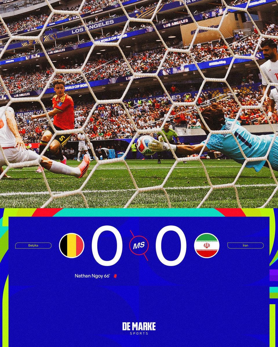 demarkesports's tweet photo. İran, Belçika’dan 1 puanı aldı! https://t.co/OnnQb7Hb4c