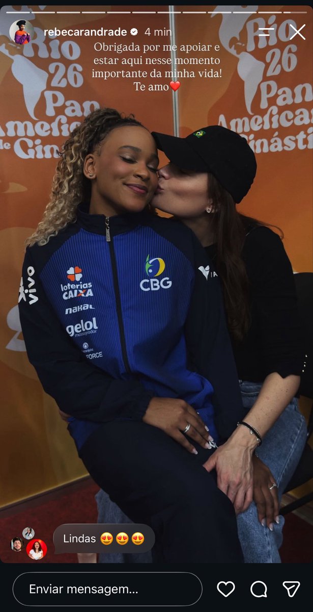 manwellacm's tweet photo. ATENÇÃO, REBECA ANDRADE ASSUMINDO NAMORO COM UMA MULHER EM PLENO MÊS DO ORGULHO!!!  ⚠️🥹🏳️‍🌈✨ https://t.co/F1eieSeSGX