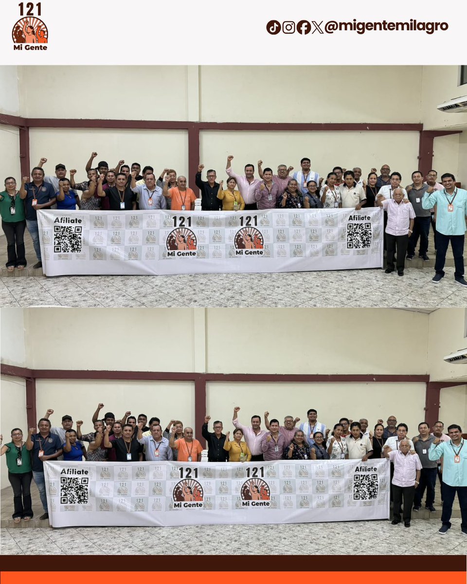 migentemilagro's tweet photo. 📢 MI GENTE 121 fortalece su democracia interna. ✅ Aprobamos el calendario electoral, reformas a nuestros reglamentos y el padrón de 496 adherentes que elegirán a nuestros precandidatos. ¡Seguimos avanzando con organización y transparencia! 💙 #MiGente121 #Primarias2026 https://t.co/CUqDctGw5k