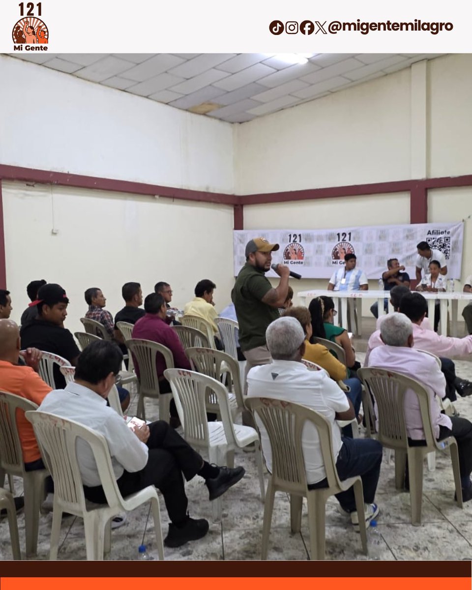 migentemilagro's tweet photo. 📢 MI GENTE 121 fortalece su democracia interna. ✅ Aprobamos el calendario electoral, reformas a nuestros reglamentos y el padrón de 496 adherentes que elegirán a nuestros precandidatos. ¡Seguimos avanzando con organización y transparencia! 💙 #MiGente121 #Primarias2026 https://t.co/CUqDctGw5k