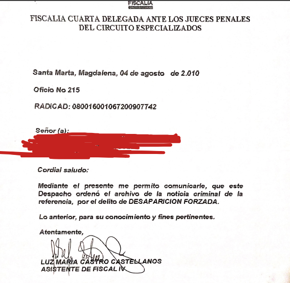 YayrToncel's tweet photo. Esta persona fue reportada como0 desaparecida y la @FiscaliaCol lo confirmo en sus investigaciones que habia sido asesinada y desaparecida. !Hoy se levanto de los muerto y fue a votar.
@migueldelrioabg  @petrogustavo @YoAlejoV @ElDuda_ @UBPDcolombia @Registraduria https://t.co/mAfe72EdrY