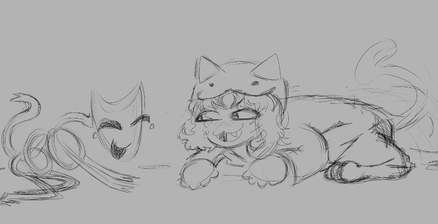 Claurophobia's tweet photo. gangle and nepeta on the purrowl >:3 https://t.co/PRYMoXxmPy