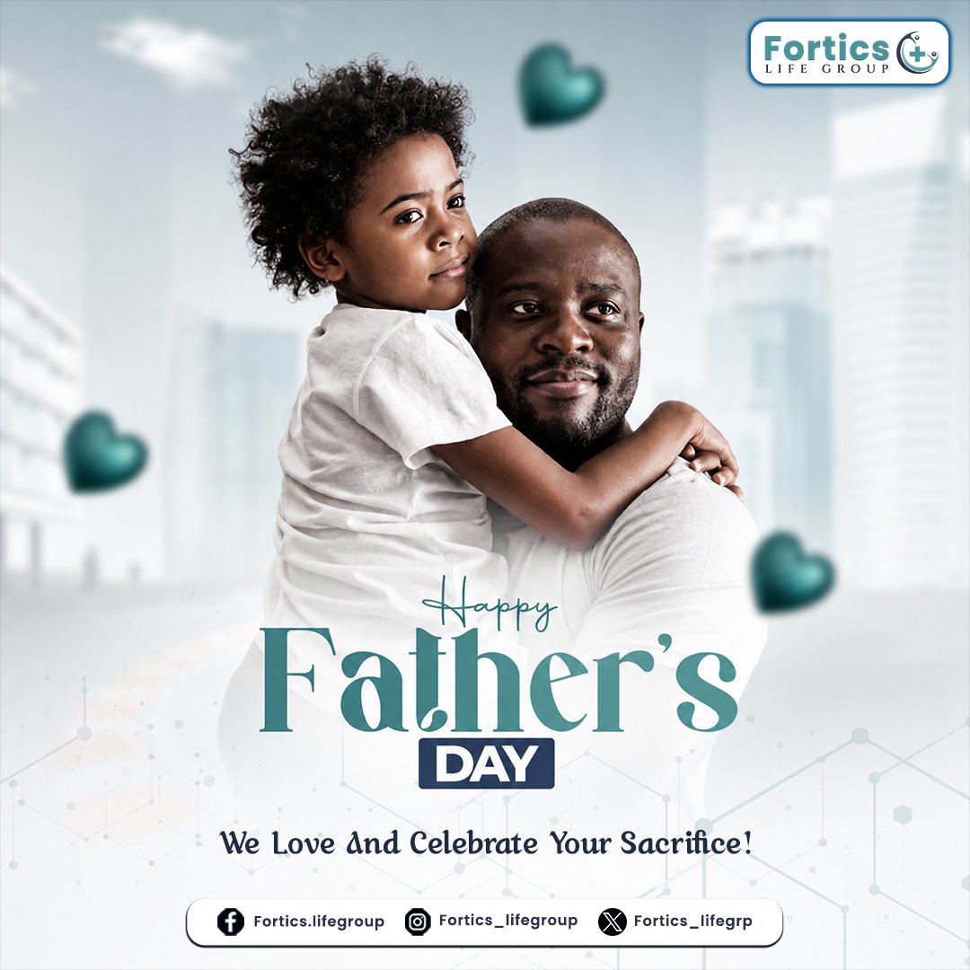Fortics_Group's tweet photo. Behind every strong family is a father whose love, care, and sacrifices often go beyond words.

This Father's Day, we honour and appreciate all fathers for the invaluable role they play in shaping lives and creating lasting legacies.

Happy Father's Day! 💙 https://t.co/WKOzfnLrDN