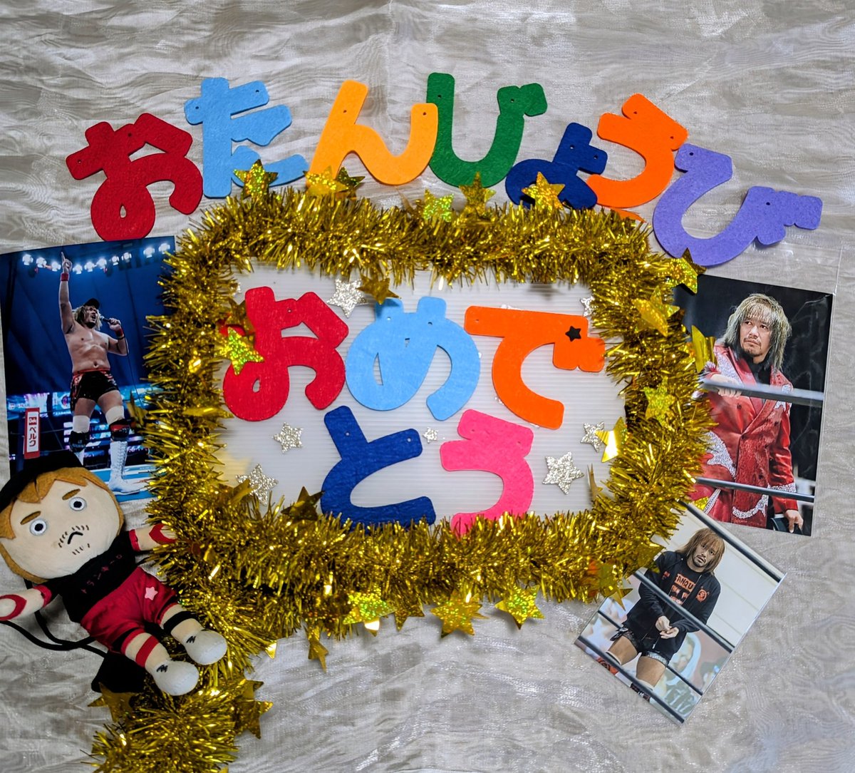 biirnu's tweet photo. #LOSTRANQUILOSdeJAPON　
#内藤哲也
内藤哲也選手　
お誕生日おめでとうございます🎉
自分を偽らない姿勢　
闘いに身を投じる覚悟
ずっと応援してます
お身体お気をつけて　
自由に
思うままに https://t.co/cUPnS1TTyX