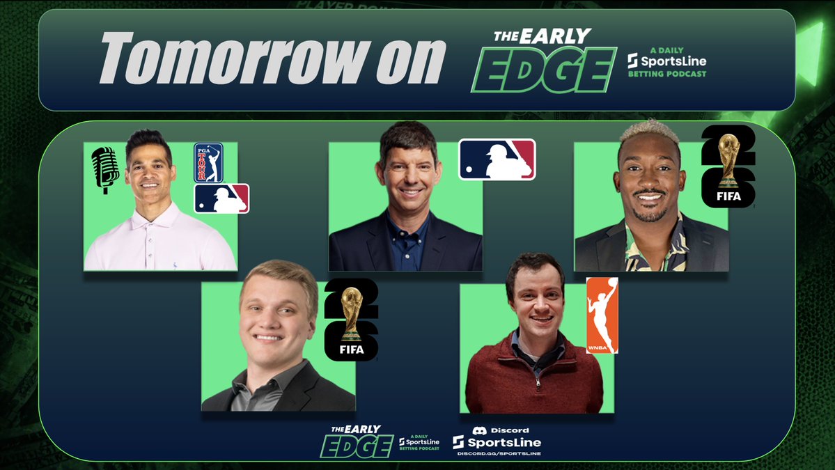 SportsLine's tweet photo. We've got some BIG bets to start your week tomorrow!

10am ET: https://t.co/inRd9ZLdOf https://t.co/9kWWqVhDw5