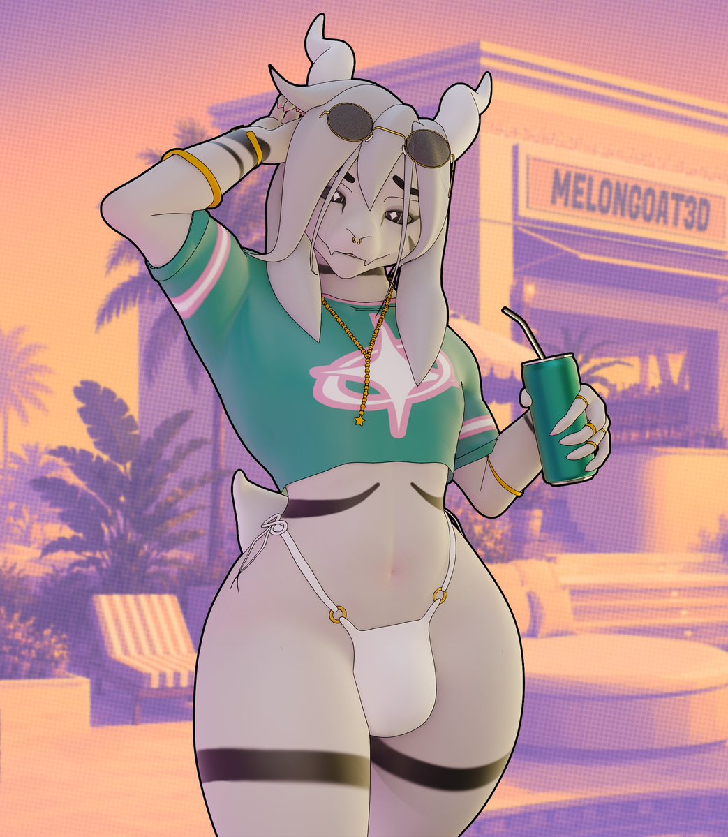 MelonGoat3D's tweet photo. He wants to be the new cover girl https://t.co/gCkffTYCFt