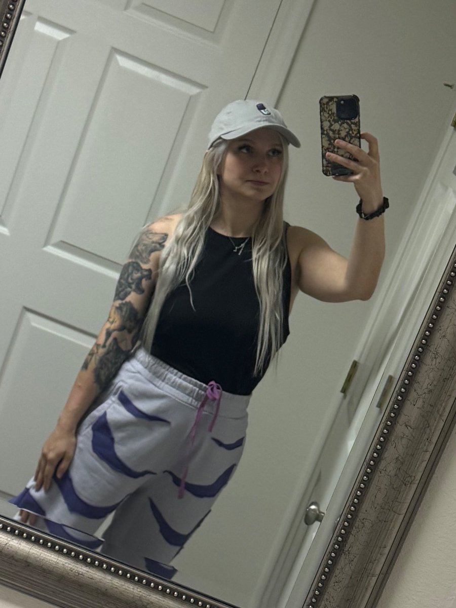 shenastyTCG's tweet photo. new locals in my hypland garurumon sweatpants 🥰 AND I got the coolest card ⚡️ https://t.co/8hPwXKQXni