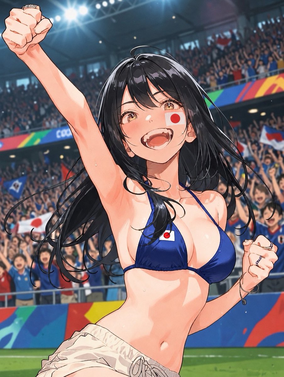 oribee2025's tweet photo. 楽しい試合でしたね！
ワールドカップの舞台でこんなに気持ち良く勝ちきれるとは！
次のスウェーデン戦も楽しみです！
#SAMURAIBLUE https://t.co/kxWeTJimH9