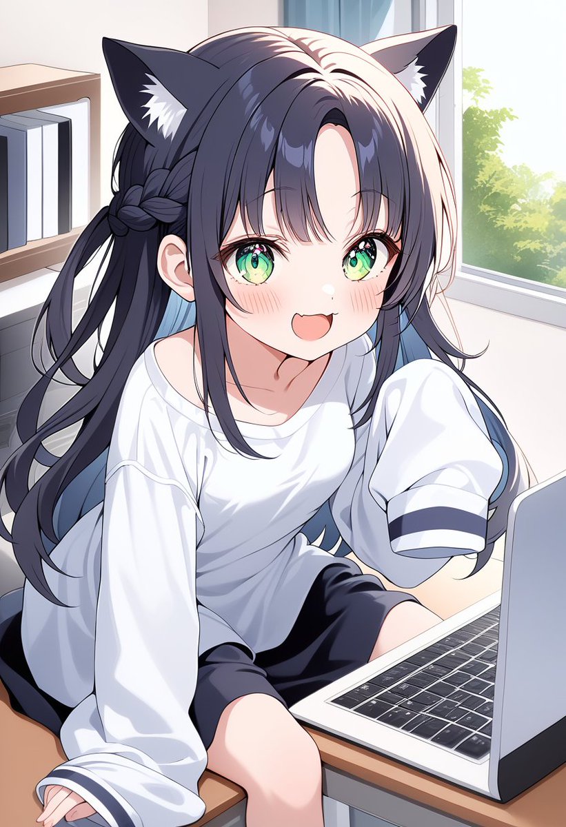 Reypachek0's tweet photo. Buenas tardes 🇲🇽☀️最近はあまりネットに繋がってないけど🙃パソコンが届いてから🖥️気が散ってて😸Unityの使い方を学ぼうとしてるんだ📝すごく集中してるよ👀将来もっと何かを作りたいと思っています🐱
#Ai #AIart #aiartcommunity #Aiartoworks #AIanime #DaysAI https://t.co/hAgQHeJ2iM