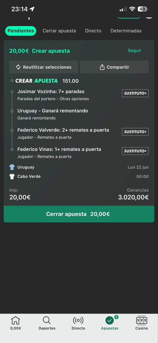 jcaanovas's tweet photo. @AdrianRivasSan1 Hola Adri, qué opinas de esta sinergia? Quien quiera otra funbet, DM https://t.co/5D38xi2PlR