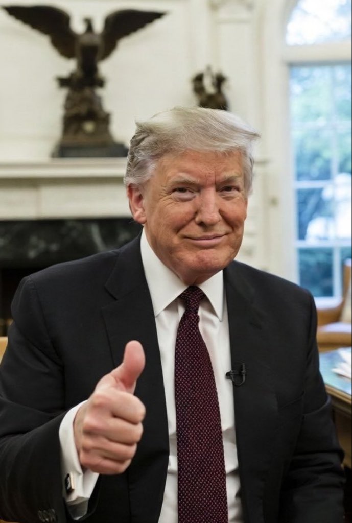 Real_Qletter's tweet photo. Give me a Thumbs Up 👍, If you stand with President Trump! https://t.co/nrXjxrlklE
