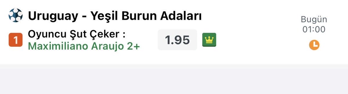 Genctahmin's tweet photo. Uruguay’ın kazanmaktan başka çaresi yok son maç Ispanya ile olduğundan. Rakibin ilk maç olduğu gibi full kapanacağı kesin. Araujo ilk maçın 2.yarısında kaleye çok yakın oynamıştı, 2 kez ofsayta bile düştü. 2.yarıdaki kadro ile başlıyorlar bugün. Orta güvenin biraz üstünde denedim.