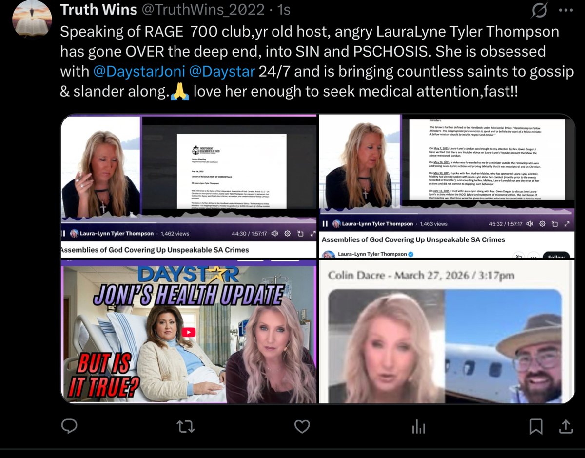 TruthWins_2022's tweet photo. @SilverFTJ_997 @LauraLynnTT Most of what we post ARE ACTUAL PICS FROM THEIR own🎯PUBLIC🎯INSTA, OR SELFIES they HAPPILY POST ON X ETC FOR ALL THE WORLD TO SEE.
We can add OUR TAKE ON THEM!
#GoPrivateIfDontWantEyesExamining!
#FreeSpeech
#FreeThinking
#RulesForTheeNotForMe🚩
#STOMPINGOnSick🧍🏻♀️is👹 https://t.co/1K20Cyl4S2