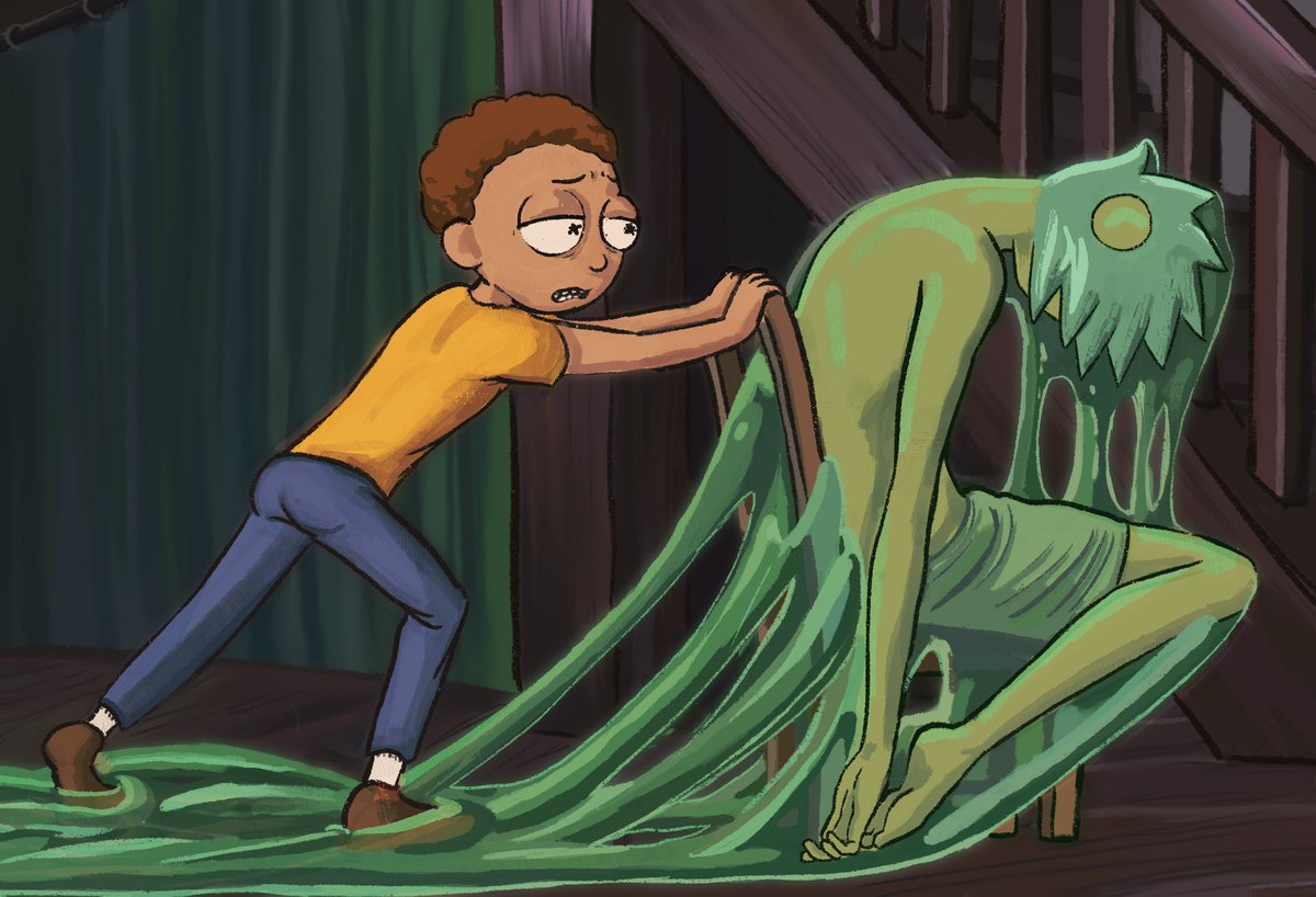 lazeekz's tweet photo. Toxic Rick b like 
#rickorty https://t.co/hhJjMa03dE