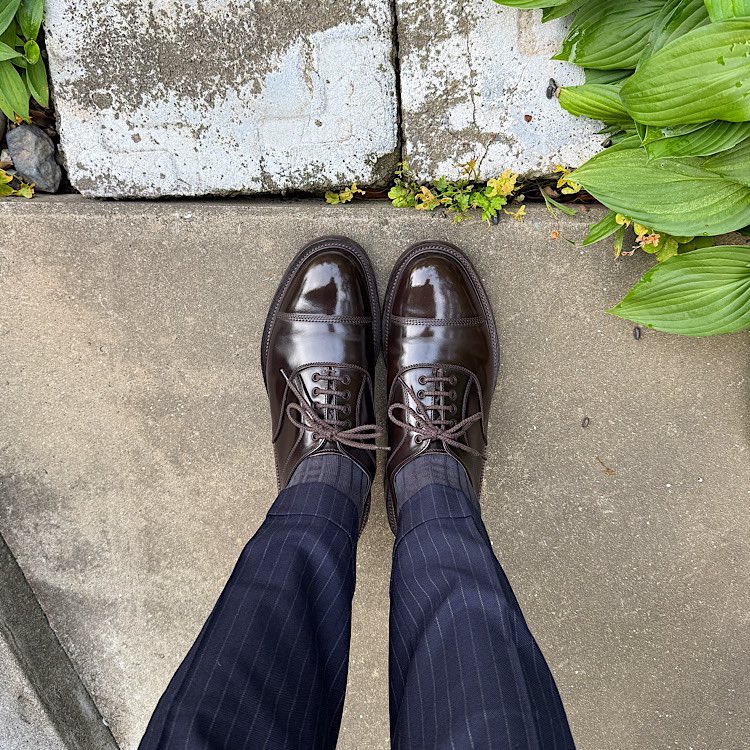 sthkzn's tweet photo. Tricker’s
今日も終日曇り空が続く模様。
先の天気予報が変わりやすい時期ですね。
#trickers #トリッカーズ #sotd #今日の足元 #ハリソン https://t.co/B8FT3GMQ9o
