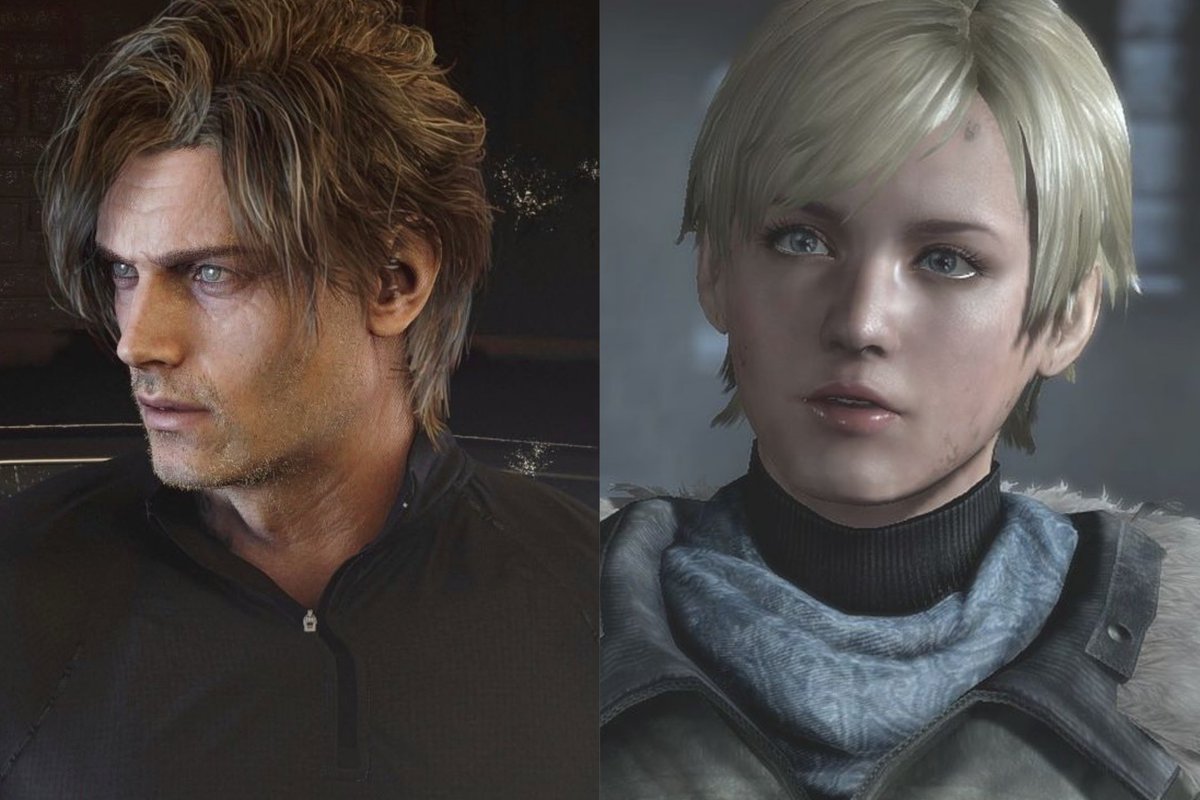 airi_yas's tweet photo. I wonder why every Resident Evil male protagonist is a girl dad

#ChrisRedfield 
#ClaireRedfield 
#LeonKennedy 
#SherryBirkin 
#EthanWinters https://t.co/AnkGGpEbx5
