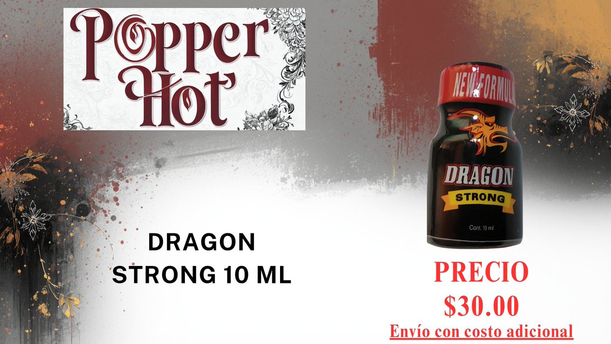 PopperHots's tweet photo. 🍑😈🍆 DRAGON STRONG 
 PRECIO  $30  🍆😈🍑 
Envío a domicilio costo adicional, escribe a nuestro WhatsApp 71602411 https://t.co/ywUhxJhMPx