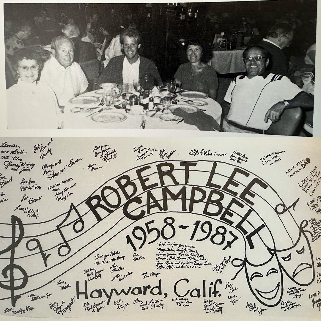 aids_memorial's tweet photo. When Robert's father tried to sign his son's #AIDSQuilt panel, he was so distraught that he could barely form the letters needed to write "Dad." The #NationalAIDSMemorial wishes a #HappyFathersDay to those who are no longer here to celebrate due to #AIDS. https://t.co/L3Dwu9Dojy
