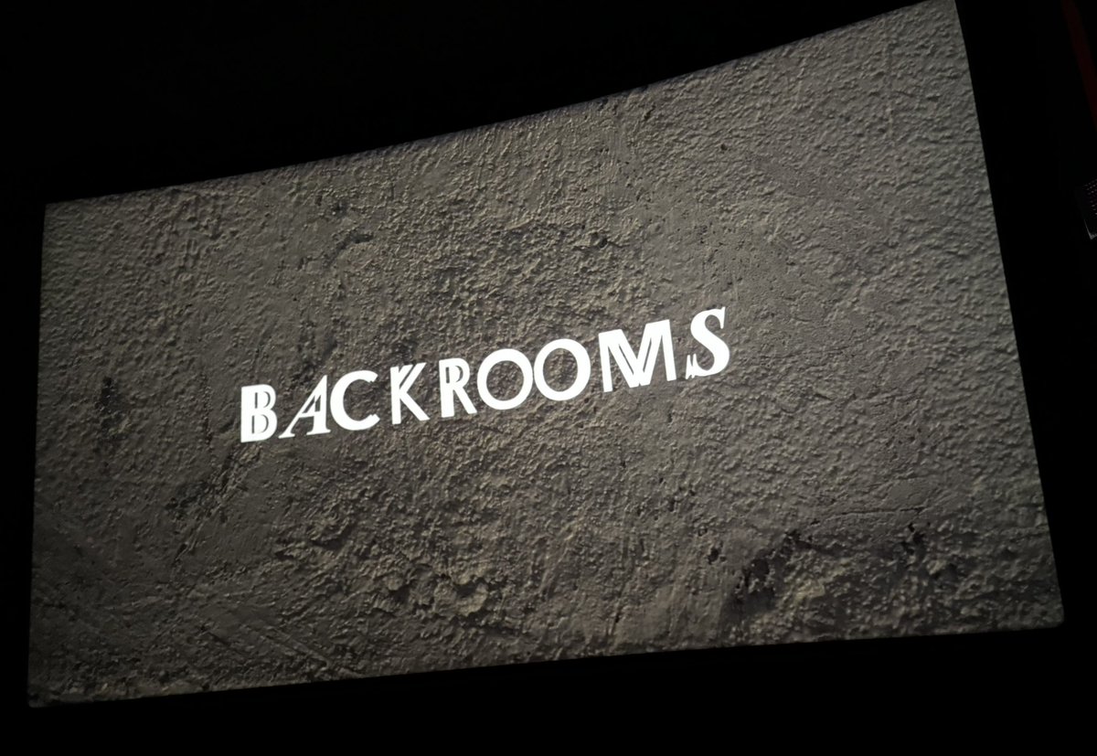 cutsigndemon's tweet photo. watched backrooms in the cinema, was mid lol https://t.co/BRfTr0BnOl
