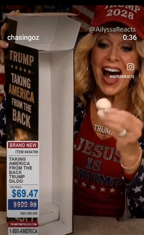 Je_Zeus's tweet photo. @Pardony_Conway Lifesize tRump dildo, hurry! Buy now while supplies last! https://t.co/6yjeF63PkU