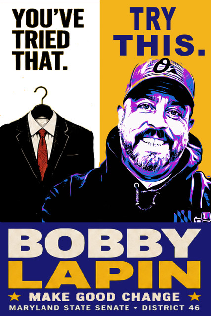 makegoodchange_'s tweet photo. THIS TUESDAY, JUNE 23RD 7am-8pm #VOTE BOBBY LaPIN FOR STATE SENATE! Support #TeamBobby at https://t.co/OjkpaPf3VM https://t.co/gDXTo5Lkvm