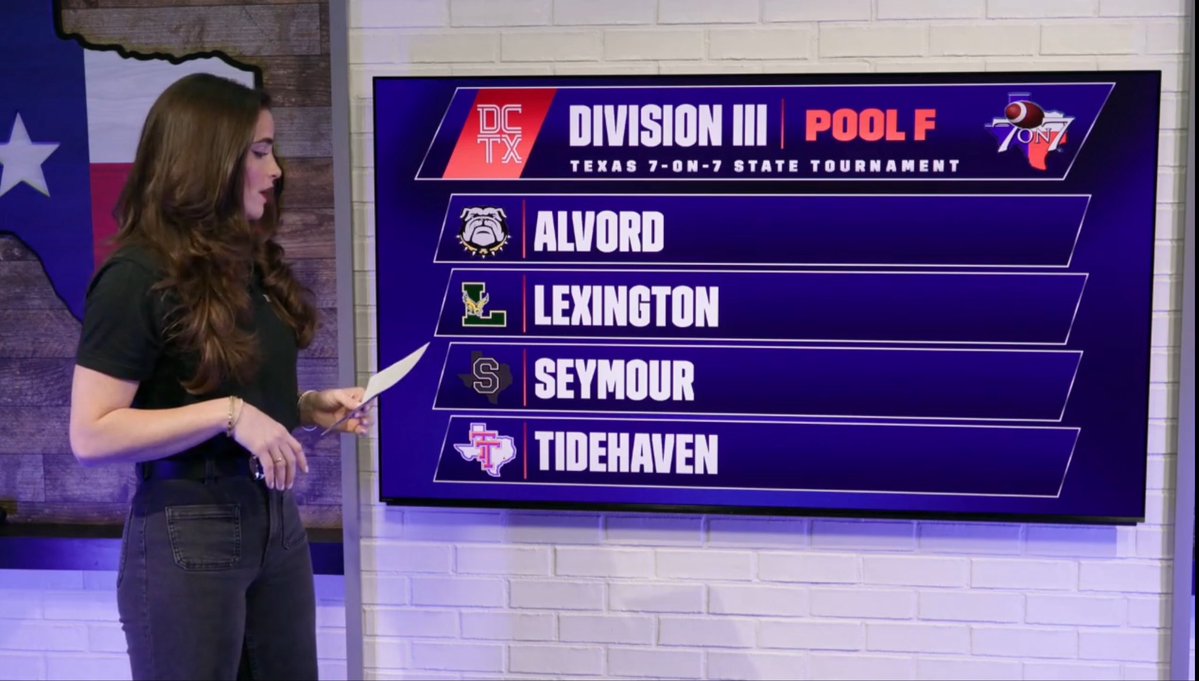 TheJakeWeese's tweet photo. Hearne is in Division III’s Pool D at next week’s state 7-on-7, while Lexington is in Div. III’s Pool F. 

Lexington has faced Tidehaven in bracket play the past two years, so it's only right that they're in the same pool this time. https://t.co/3wKKskJdCg