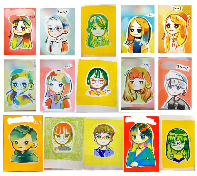 【後日通販OPEN】 デザフェス63&mini通販開けました!似顔絵もあります! 7/7七夕まで開いてますショップはリプへ 発送日程 ◇本日〜6/26ご注文分→6/27発送 ◇6/28〜7/4ご注文分→7/5以降発送