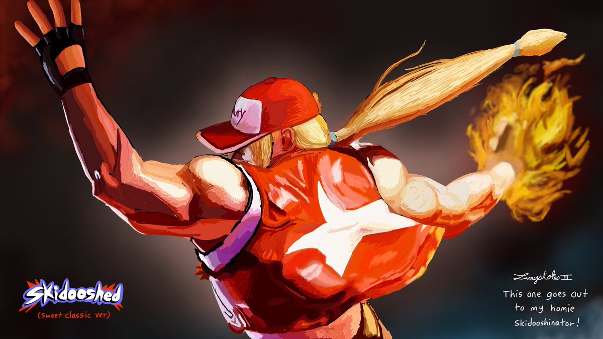Unclebacon0's tweet photo. All the art I did for my Skidooshed music vids. Made for my homie ❤️

#Streetfighter６ #fatalfury https://t.co/f2eTcWLKAV
