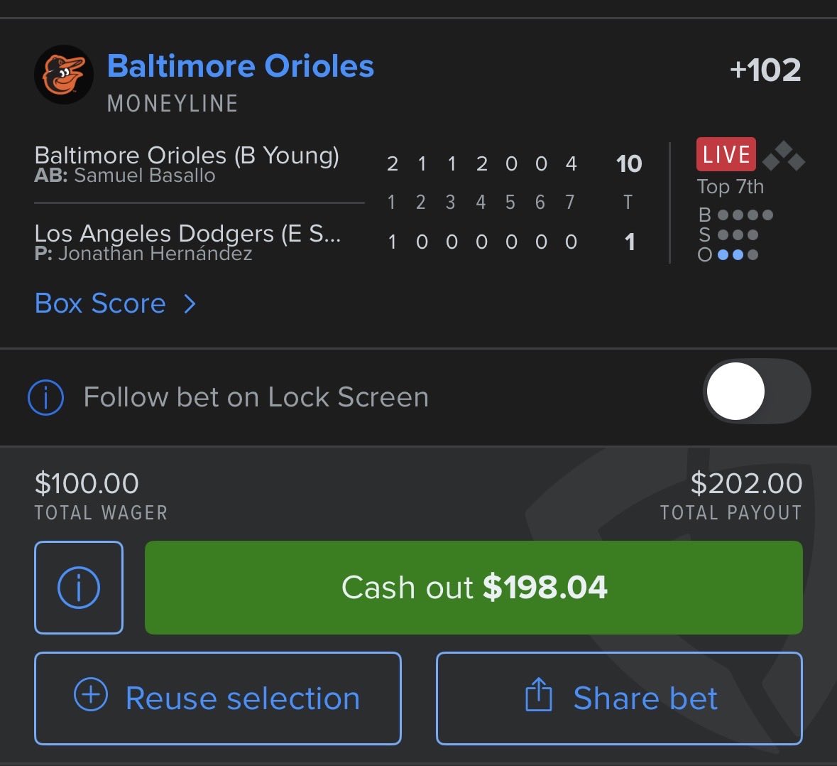 rob52025124's tweet photo. Orioles ML

Bang!!!

Who cashed with us

This is the winning team

3-0 today

Cerundolo money line
Reds money line
Orioles money line

Let’s Fucking go

Join vip now and get these lines early and keep cashing!!!! https://t.co/cpwSmqKTnu