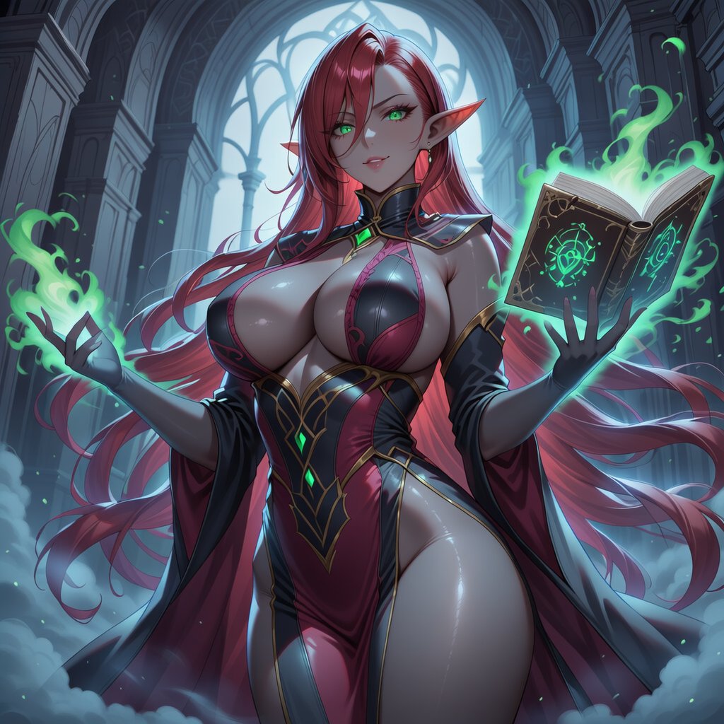 phantom10192's tweet photo. Arilemna the Dark Sorceress https://t.co/PNiC013B0U