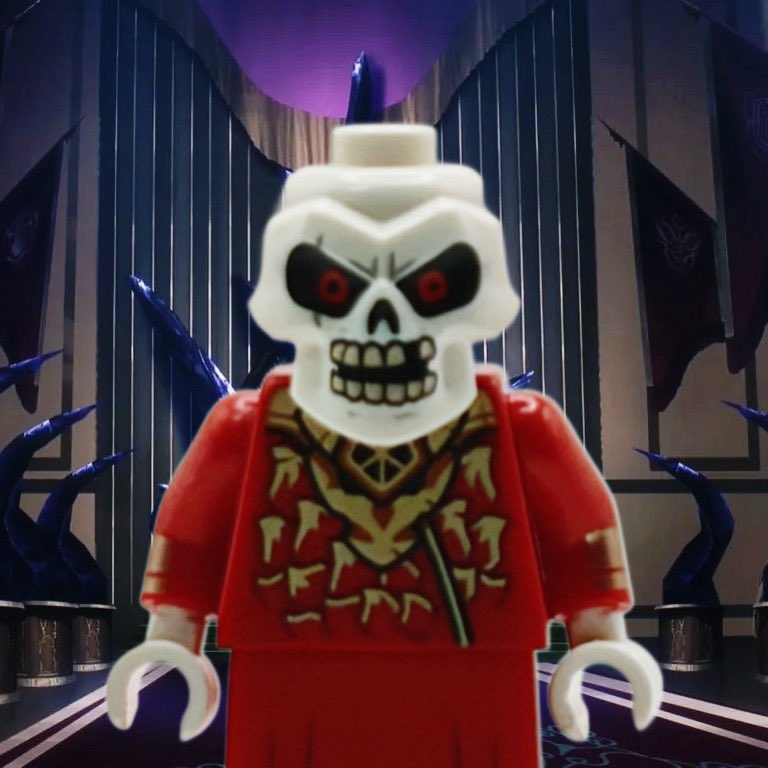 DarethIsLove's tweet photo. “THE SORCERER KING” AINZ OOAL GOWN

#lego #overlord #legooverlord #legoanime #ainzooalgown https://t.co/kra8QZqRo8