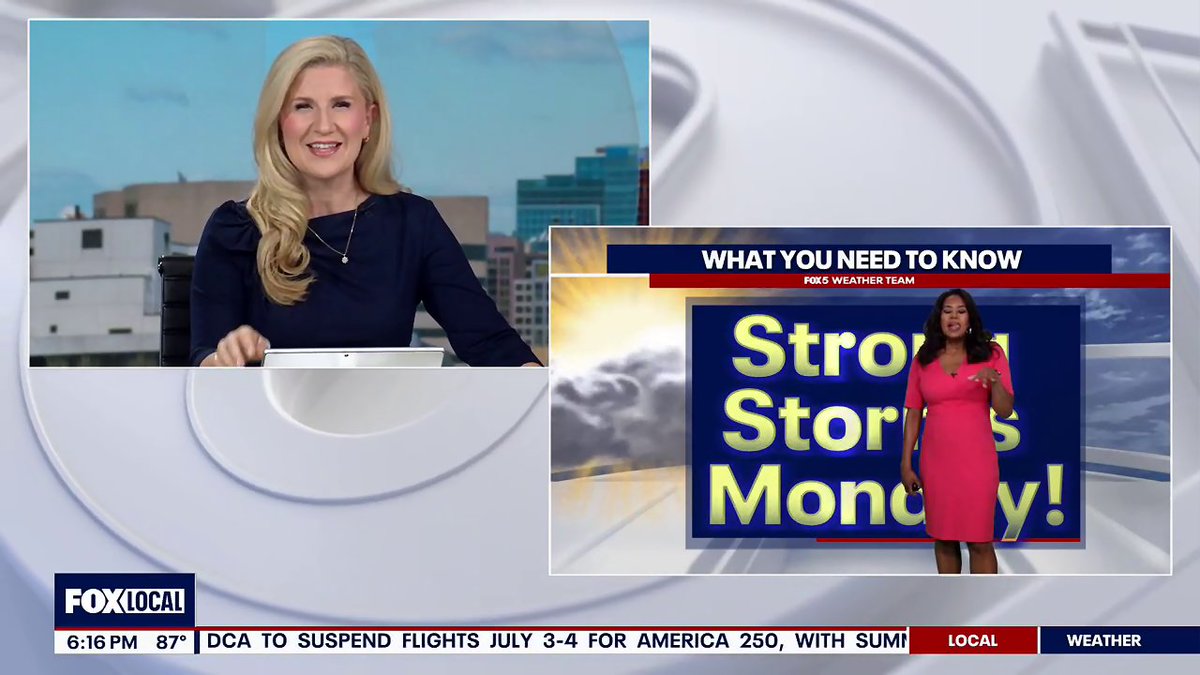 Morgan_Cody_1's tweet photo. @fox5dc #fox5plus tonight with @katieleebarlow and @JenDelgadoFOX . Katie will be back at 7:30 with In The Courts https://t.co/DfNinARtm3