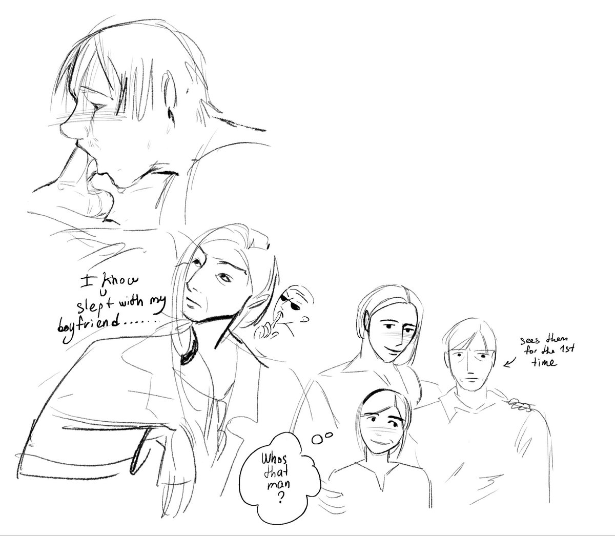 Kleikleieshkere's tweet photo. Sketches and study piers #residentevil #willsker https://t.co/nZWNvUOP9a
