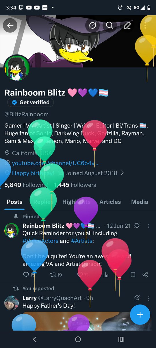 Rainboom Blitz 🩷💜💙🏳️⚧️ tweet media