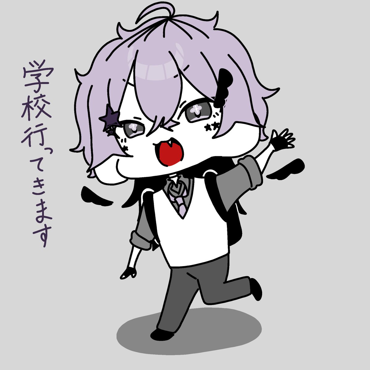 sinjin__utaite_'s tweet photo. 学校行ってきます〜 https://t.co/fQCfWaVu0A
