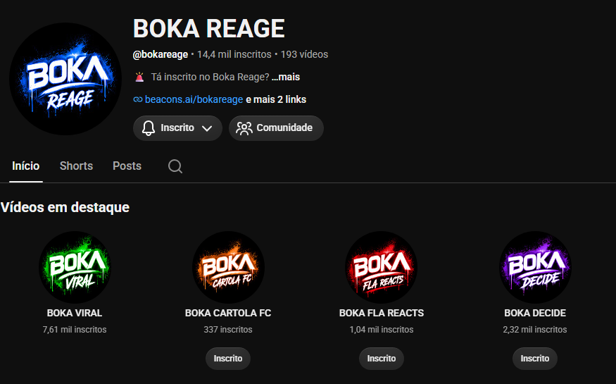 bokareage's tweet photo. Rapaz, manter 5 projetos em andamento é complicado demais, mas eu curto pra caramba o que eu faço. Gosto de editar vídeo, parar pra criar conteúdo e ver tudo tomando forma.

Bora pra cima! Quero ver vocês dando aquela moral lá no YouTube. Passa lá, fortalece o canal com a inscrição e vamos crescer juntos. ❤️