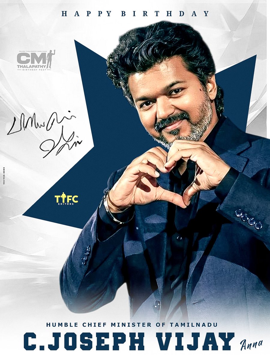 official_ttfc's tweet photo. Yesterday No.1 Actor , Today CM but our Anna is Forever 🛐❤️

The BOND is Same... We Love , Support you in every situation of your life❤️ 

Happy Birthday Anna @actorvijay 🤍 
#HBDCMJosephVijay https://t.co/BCdmPGyxD9