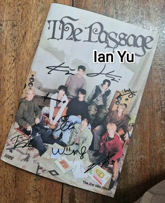 IanYUnis's tweet photo. Now Accepting Pre orders for AHOF's 3rd mini album Run To You ( Signed by all members ) 

The Passage Signed album is still available. ( Limited Stocks left )

#ahof #runtoyou #thepassage https://t.co/4T0QQVcCO1