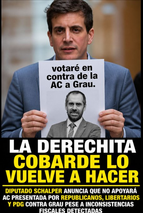 Cachoescalona1's tweet photo. La derechita cobarde de Diego Shalper, salvando al corrupto. 👇

 #VolveríasConTuEx2
Cadem Ballero Dictadura La ONU Haitianos Grau ENTEL Criteria #fiebredebailechv Faloon #vecinosallímite https://t.co/vmlneBjHKK