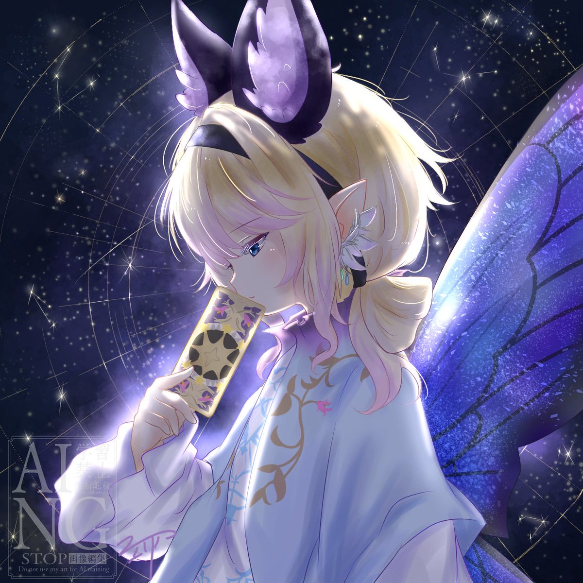 yueria_Ixion's tweet photo. 占星術師のララフェル🌠

普段やらない塗り方で、綺麗に見えるように試行錯誤しながら頑張って描いたよ🎨
よかったら見てやってください🥰
#FF14 #FFXIV #FF14イラスト #FF14art  #ララフェル https://t.co/jRyu09KcuF