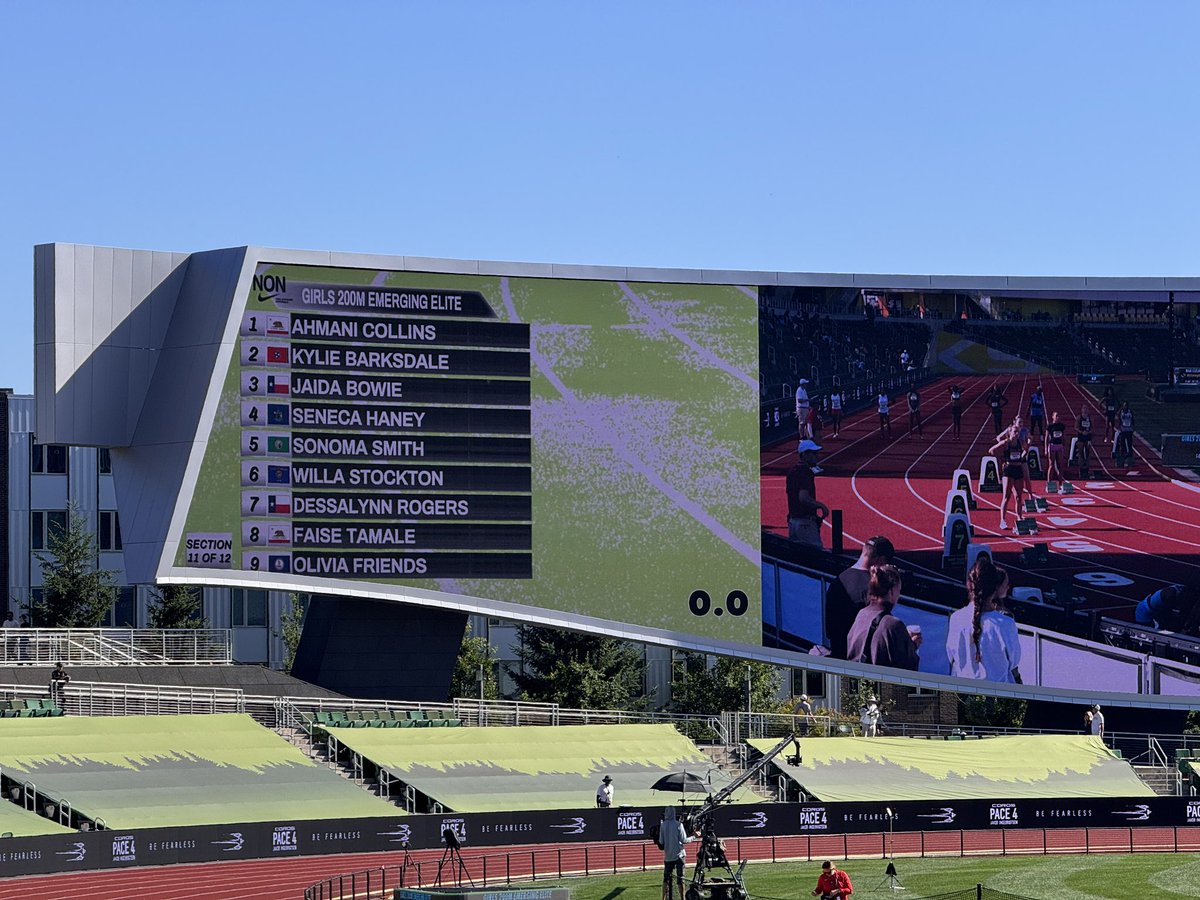JaidaBowie's tweet photo. Nike Outdoor Nationals is officially in the books!
What an amazing experience competing in the 100 and 200m alongside some of the best athletes from across the country.
#nikeoutdoornationals
#GirlsTrack
#TrackAndField
#NikeNationals https://t.co/Il9NTBVtx2