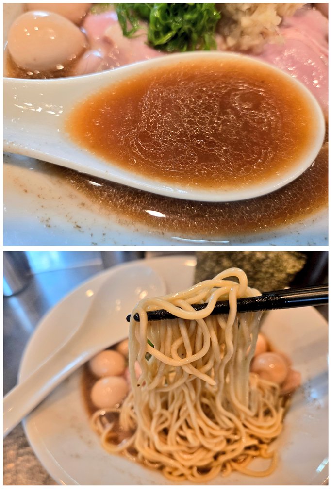 kimomoclo's tweet photo. さんじ@上野
生姜ハイブリッド+うずら+のり
黒毛和牛脂カレー玉+サービス

煮干を掛け合わせた旨味ギンギンのスープに生姜がメチャクチャ合う
そこに黒毛和牛のカレー玉
パンチ×清涼感×旨味で昇天😇
素晴らしい組み合わせ！
楽しいランチご馳走様でした🤤🙏 https://t.co/va0MbTBChK