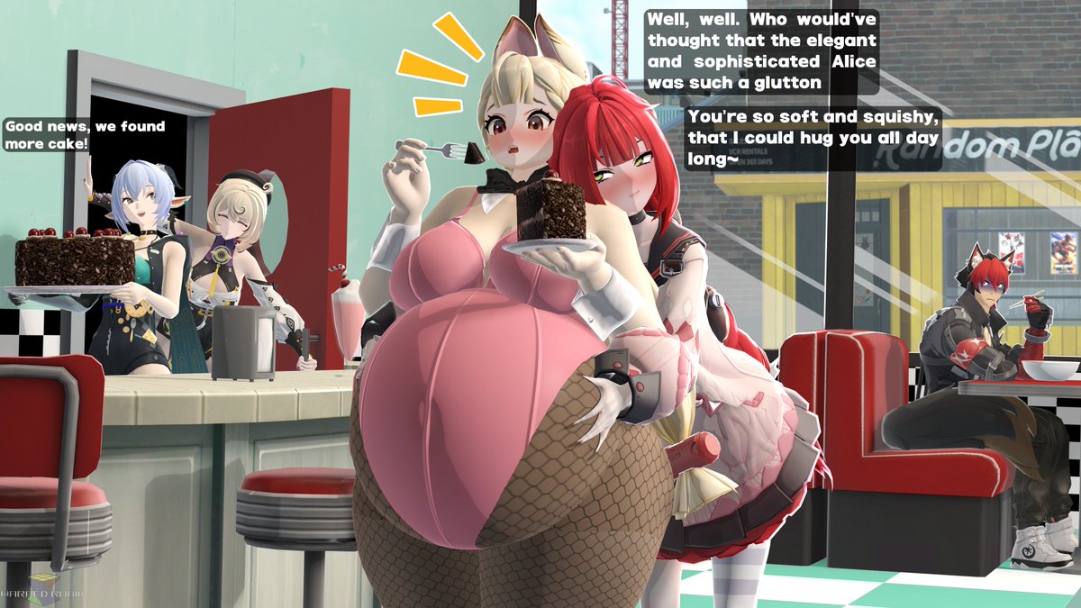 WarpedRubik's tweet photo. The Spook Shack should rebrand themselves as the Stuff Shack, and the bunny gets all the cake https://t.co/gDo9F76nWO