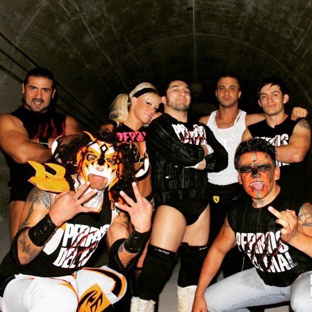 _PWChronicle's tweet photo. Why do so many people on here seem offended or appalled that Karmen Petrovic is a part of Los Perros del Mal in AAA?

Let’s not forget that Taya Valkyrie was also a member of the group, and it helped her reach new heights in her career. There’s no reason the same can’t happen for Karmen.

Just let it play out. I trust Undertaker and Borash with this group. #AAAenFOX