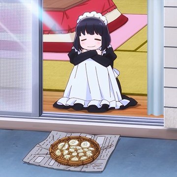 『メイドさんは食べるだけ』 第12話 最終回 年の瀬の賑わいと大晦日の食卓反応画像15
