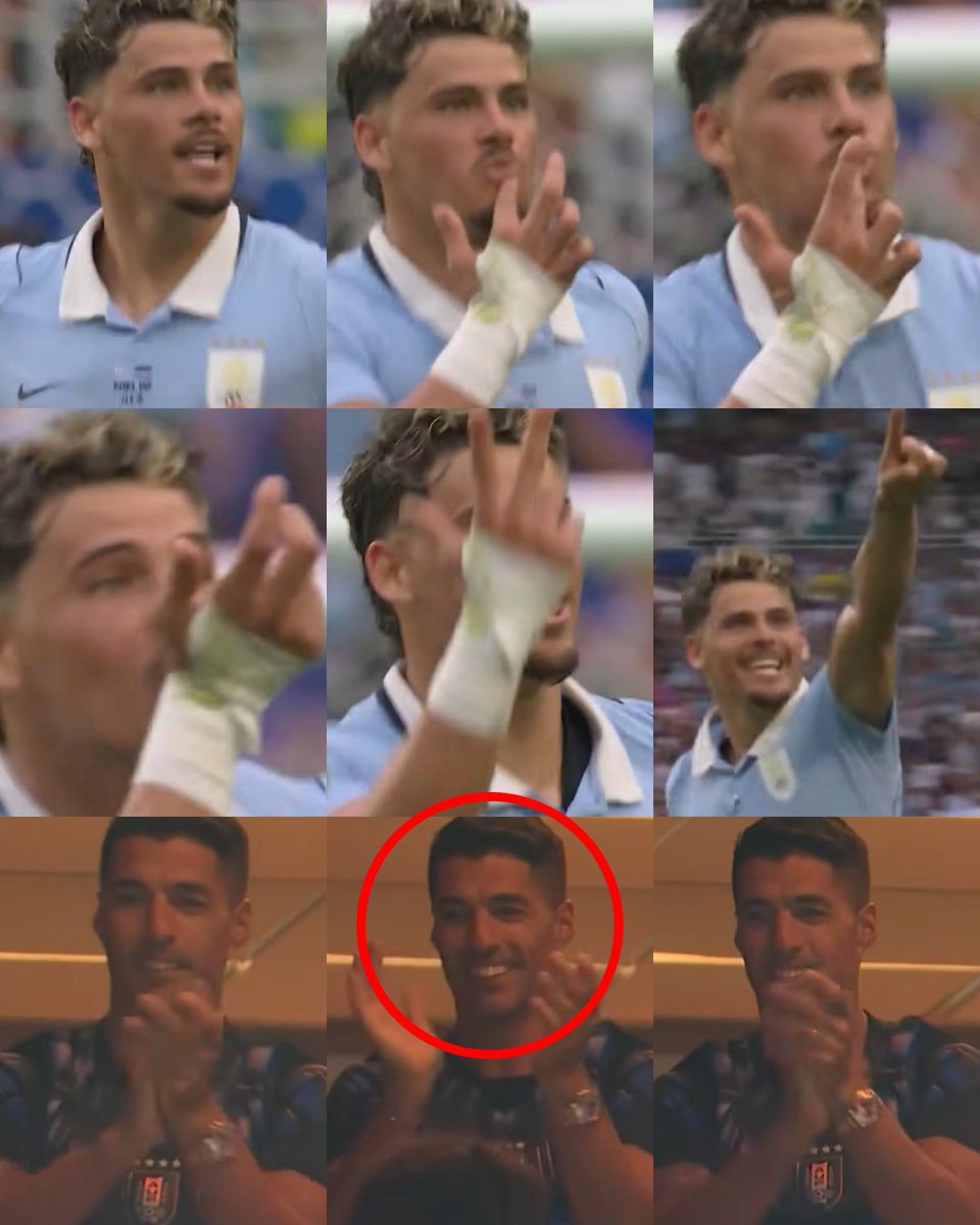 laabdon's tweet photo. Maxi Araujo festejo el gol como Suárez y le dedicó su gol 🤜🏽🤛🏽

📸 @InvictosSomos https://t.co/etghSDdeJi