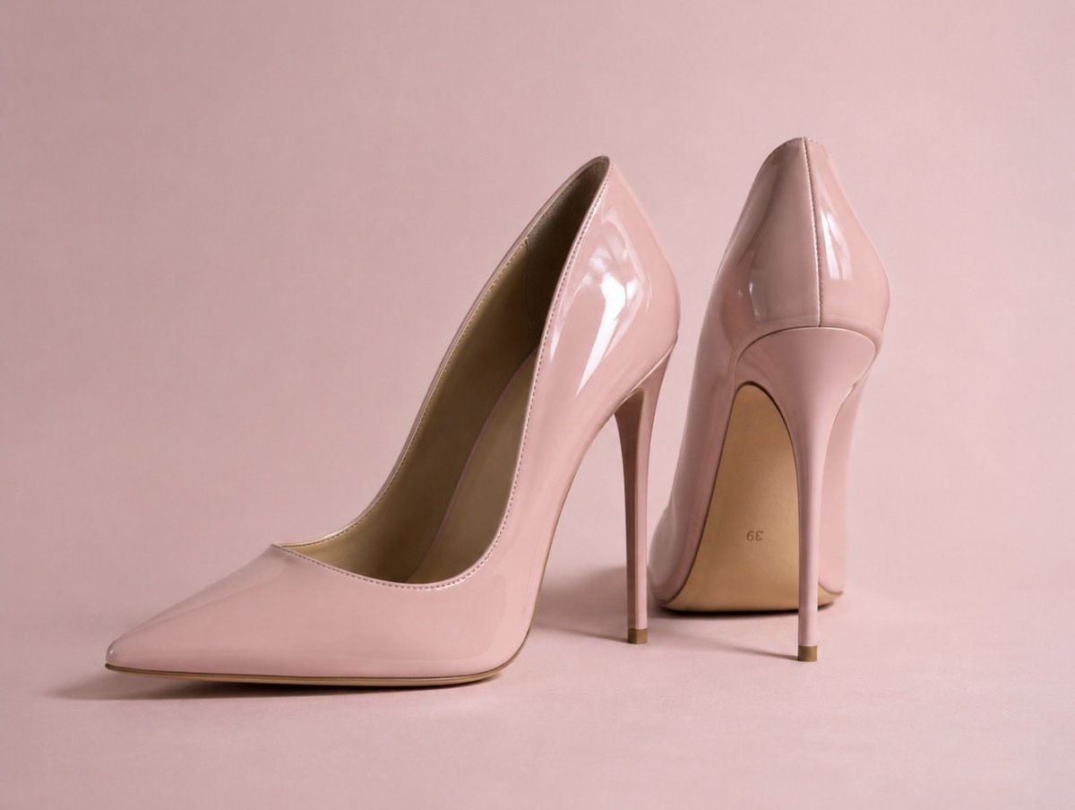 PinkPrivilege5's tweet photo. Elegant pink patent stiletto heels ✨ https://t.co/Dc8o7avbad